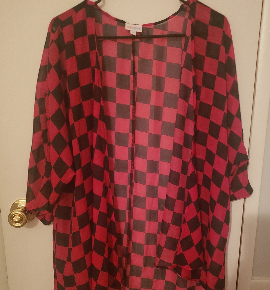 Lularoe women's Lindsay kimono size sm